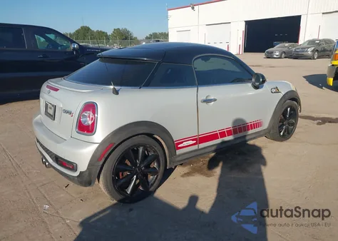 2015 Mini Coupe Cooper S z USA, uszkodzony, nr VIN WMWSX3C59FT773163